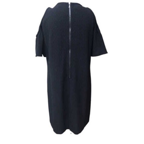 Loft NWT Women Dress Cold Shoulders Black Size 8 - Picture 4 of 8